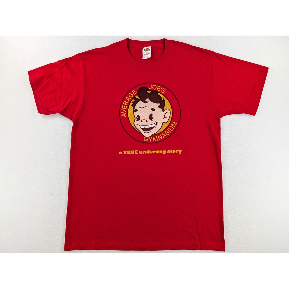 Vintage 2004 DodgeBall Average Joe's Gymnasium Movie Promo T-Shirt Mens L